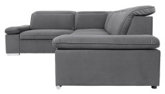 DARBY 2F BRW Corner Sofa Bed Grey