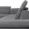 DARBY 2F BRW Corner Sofa Bed Grey