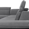 DARBY 2F BRW Corner Sofa Bed Grey