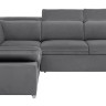 DARBY 2F BRW Corner Sofa Bed Grey