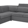 DARBY 2F BRW Corner Sofa Bed Grey