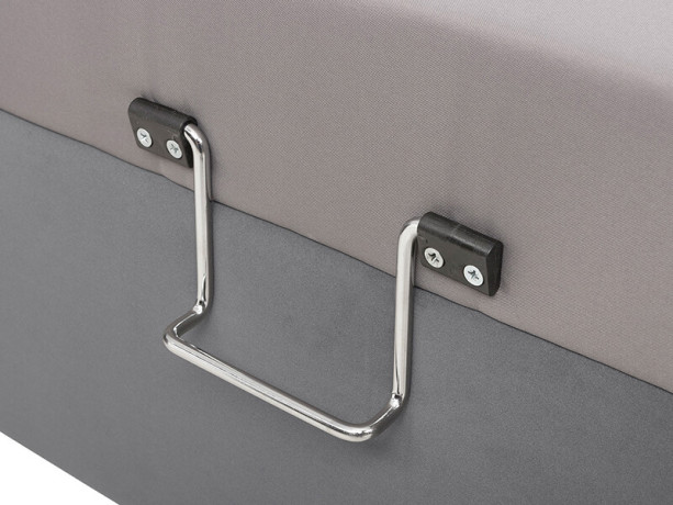 DARBY 2F BRW Corner Sofa Bed Grey