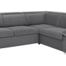 DARBY 2F BRW Corner Sofa Bed Grey