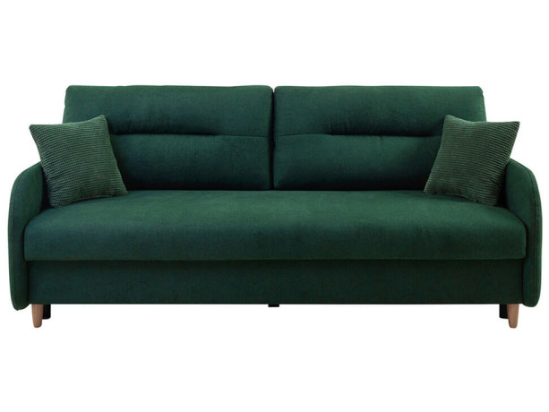 VERTO LUX 3DL BRW 3 Seater Sofa Green
