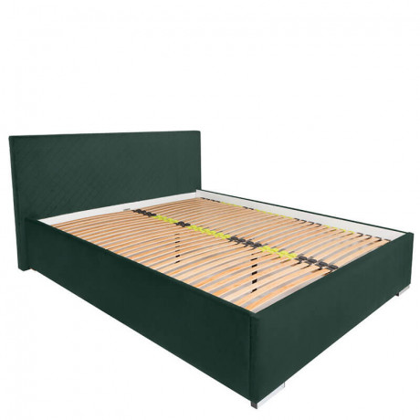 SYNTIA III BRW Upholstered King Size Bed 160 Green