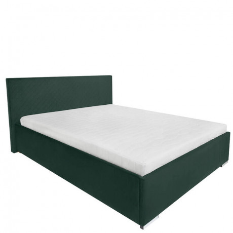 SYNTIA III BRW Upholstered King Size Bed 160 Green