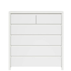 KOM6S KASPIAN BRW (white) Chest of Drawers