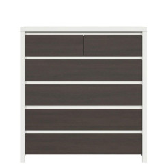 KOM6S KASPIAN BRW (white) Chest of Drawers