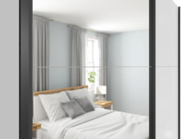 SZF/183/M TETRIX BRW Sliding Door Wardrobe