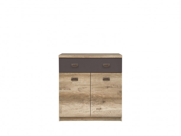KOM2D1S MALCOLM BRW Cabinet