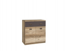 KOM2D1S MALCOLM BRW Cabinet