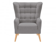 CASEY ES BRW Armchair Grey Soro