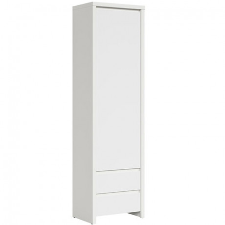 REG1D2S KASPIAN BRW (white) Tall Cabinet