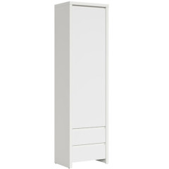 REG1D2S KASPIAN BRW (white) Tall Cabinet