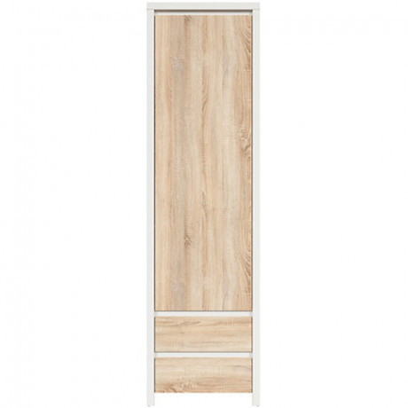 REG1D2S KASPIAN BRW (white) Tall Cabinet