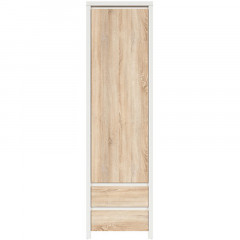 REG1D2S KASPIAN BRW (white) Tall Cabinet
