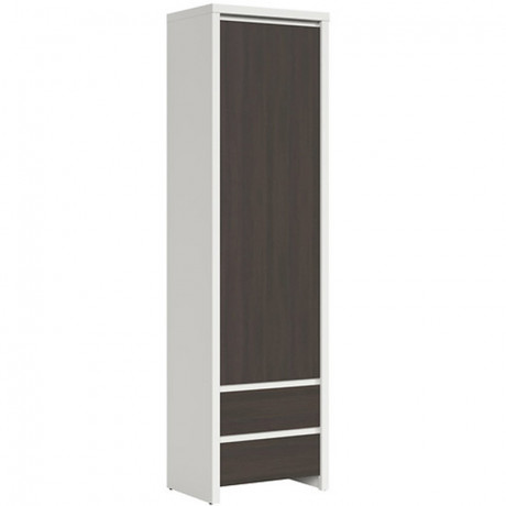 REG1D2S KASPIAN BRW (white) Tall Cabinet