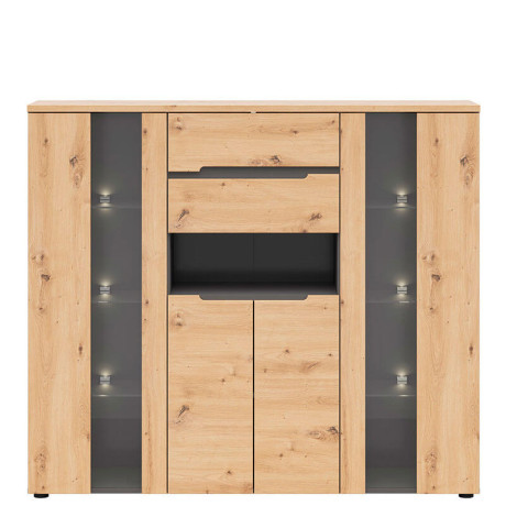 KOM2W2D2S/13/15 MEMPHIS BRW Sideboard