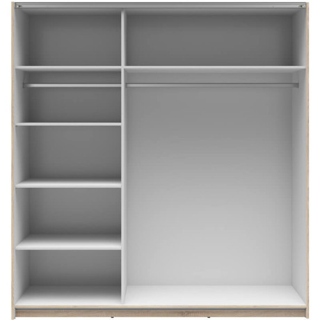 SZF/183/2M TETRIX BRW Sliding Door Wardrobe