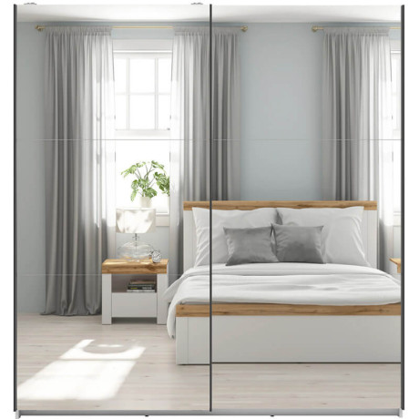 SZF/183/2M TETRIX BRW Sliding Door Wardrobe