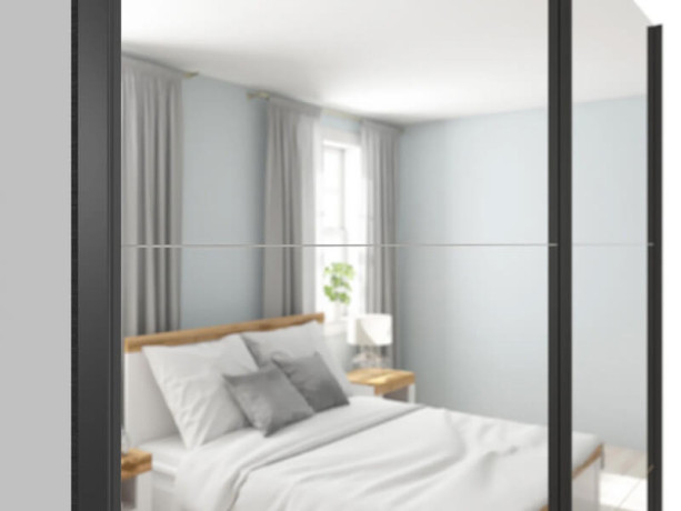 SZF/183/2M TETRIX BRW Sliding Door Wardrobe