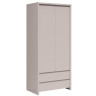 SZF2D2S KASPIAN BRW (cashmere) Wardrobe