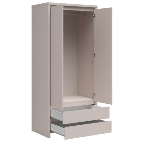 SZF2D2S KASPIAN BRW (cashmere) Wardrobe