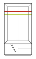 SMART Left Wardrobe MEBIN