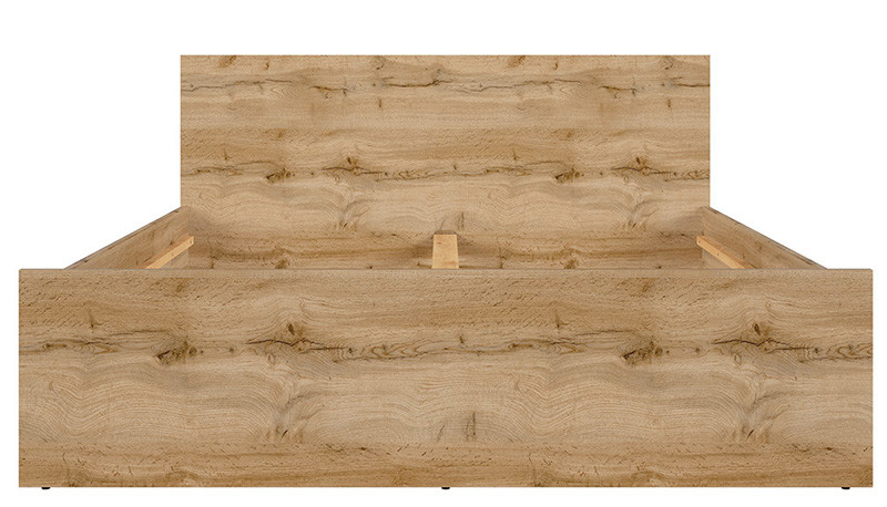 LOZ/160 ZELE BRW King Size Bed