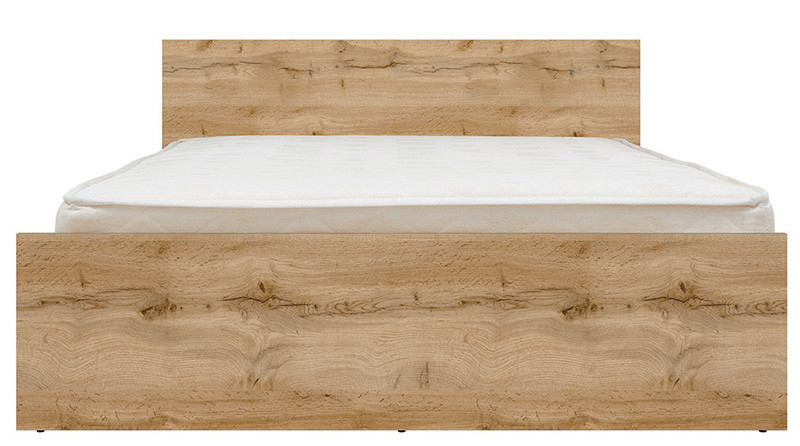 LOZ/160 ZELE BRW King Size Bed