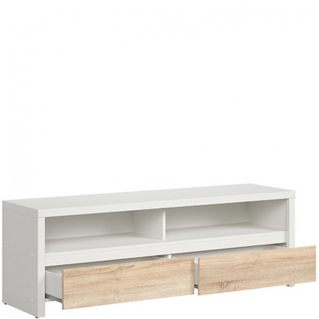 RTV2S_II KASPIAN BRW (white) TV Cabinet