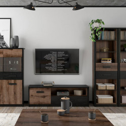 KASSEL BRW Living Room Furniture Set