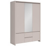 SZF5D2S KASPIAN BRW (cashmere) Wardrobe