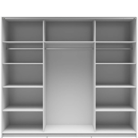 SZF/220/M TETRIX BRW Sliding Door Wardrobe