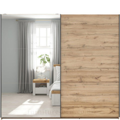 SZF/220/M TETRIX BRW Sliding Door Wardrobe