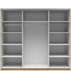 SZF/220/M TETRIX BRW Sliding Door Wardrobe
