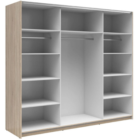 SZF/220/M TETRIX BRW Sliding Door Wardrobe