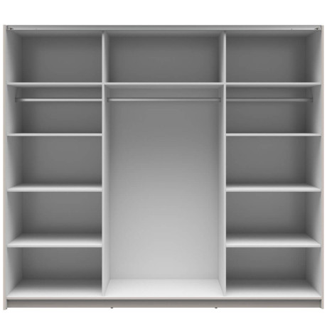 SZF/220/M TETRIX BRW Sliding Door Wardrobe