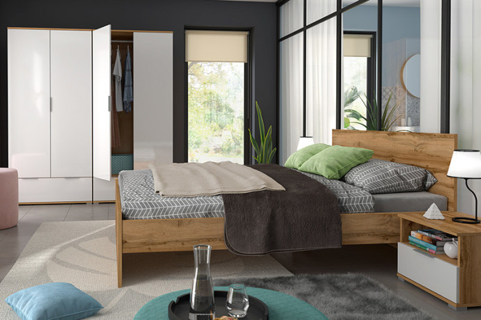 ZELE BRW Bedroom Furniture Set