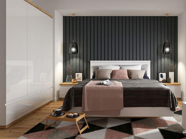 ERLA BRW Bedroom Furniture Set