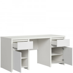 BIU2D2S/160 KASPIAN BRW (white) Desk