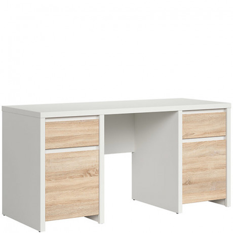 BIU2D2S/160 KASPIAN BRW (white) Desk