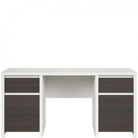BIU2D2S/160 KASPIAN BRW (white) Desk