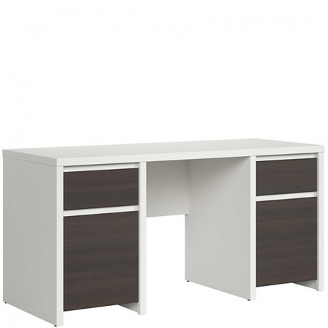 BIU2D2S/160 KASPIAN BRW (white) Desk