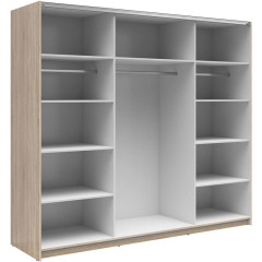 SZF/220/2M TETRIX BRW Sliding Door Wardrobe