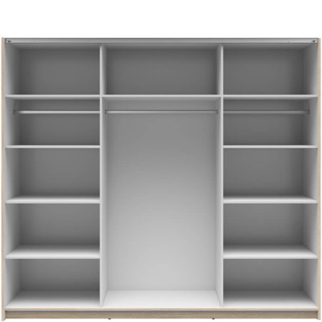 SZF/220/2M TETRIX BRW Sliding Door Wardrobe