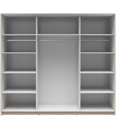 SZF/220/2M TETRIX BRW Sliding Door Wardrobe