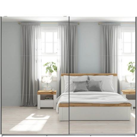 SZF/220/2M TETRIX BRW Sliding Door Wardrobe