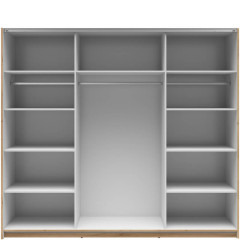 SZF/220/2M TETRIX BRW Sliding Door Wardrobe