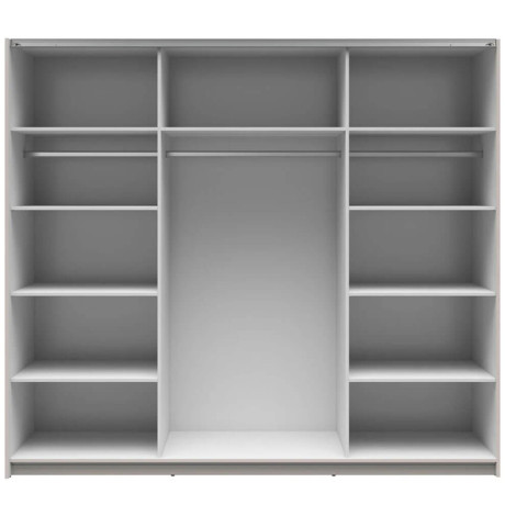 SZF/220/2M TETRIX BRW Sliding Door Wardrobe